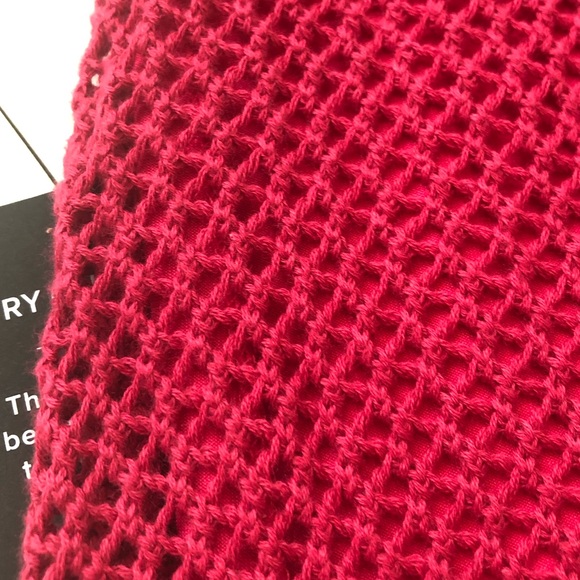 Lulus, Size Small Only The Best Berry Knit Long Sleeve Backless Mini Dress - Picture 5 of 8